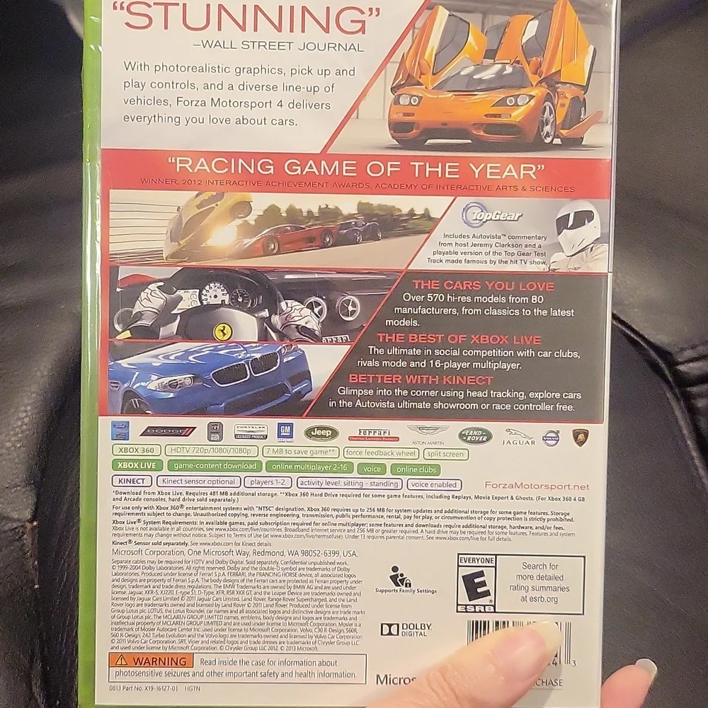 🎉Host Pick🎉Forza Motorsport 4 Four (Microsoft Xbox 360, 2011) New Factory Seal